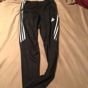 Adidas black Tiro soccer pants